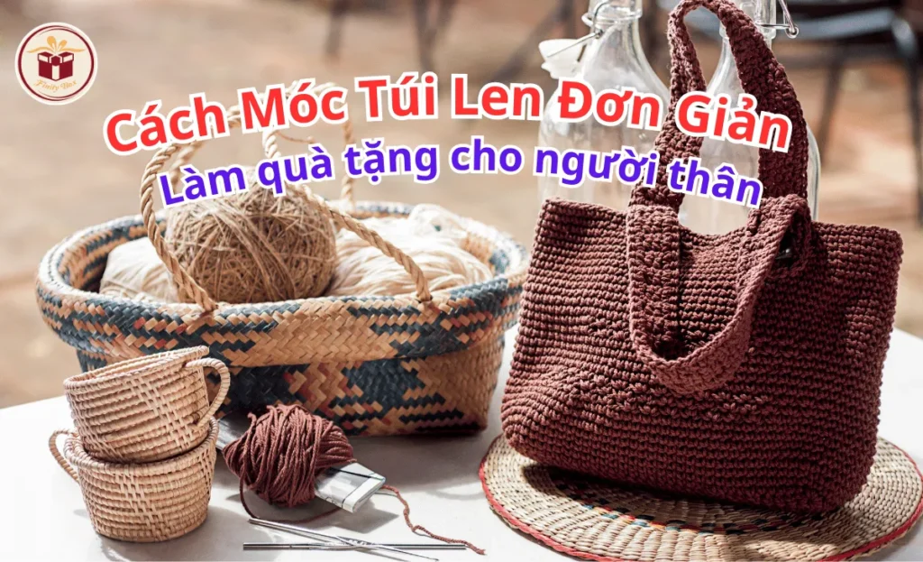 cách móc túi len đơn giản tại nhà