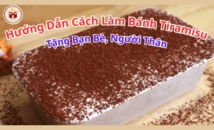 cách làm bánh tiramisu